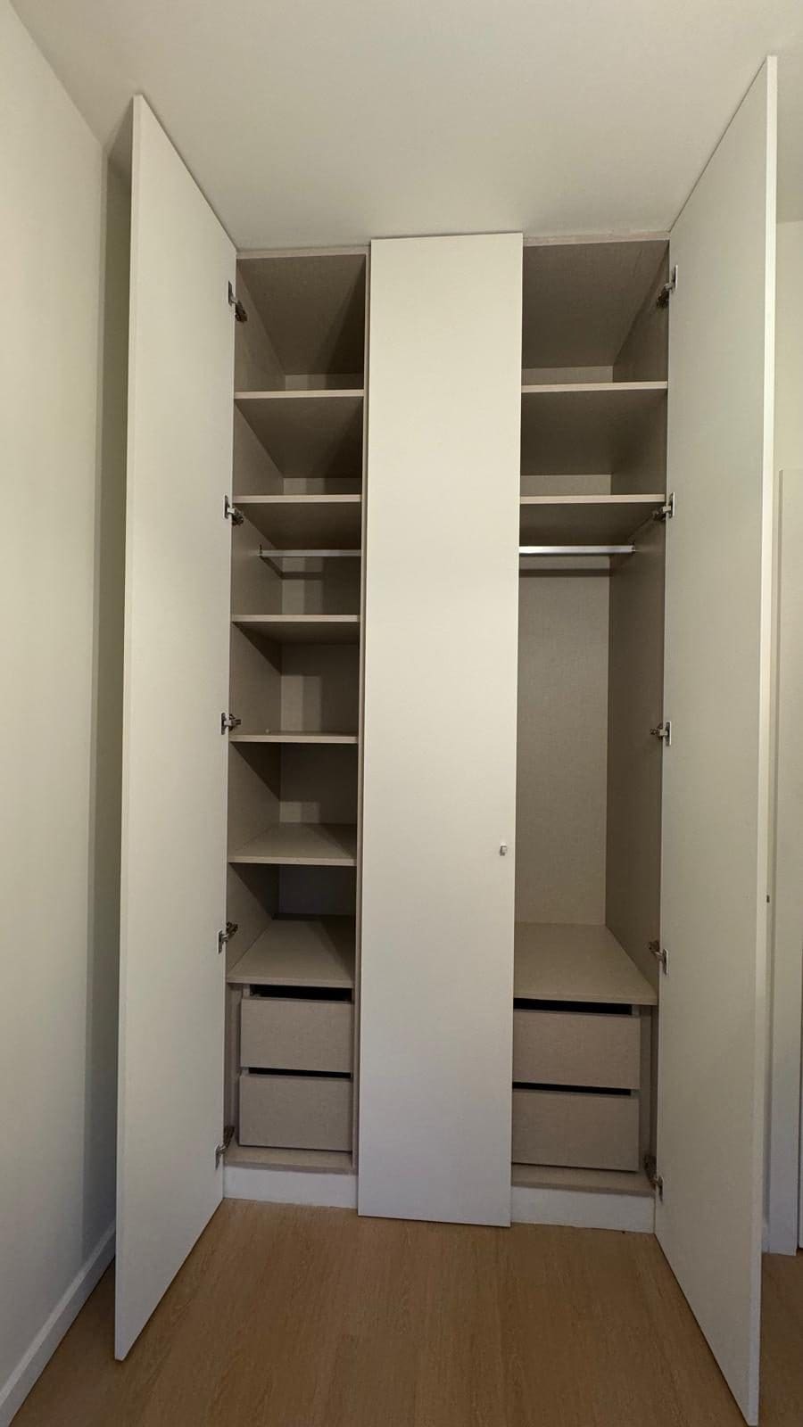 Apartamento Praça da República — closet