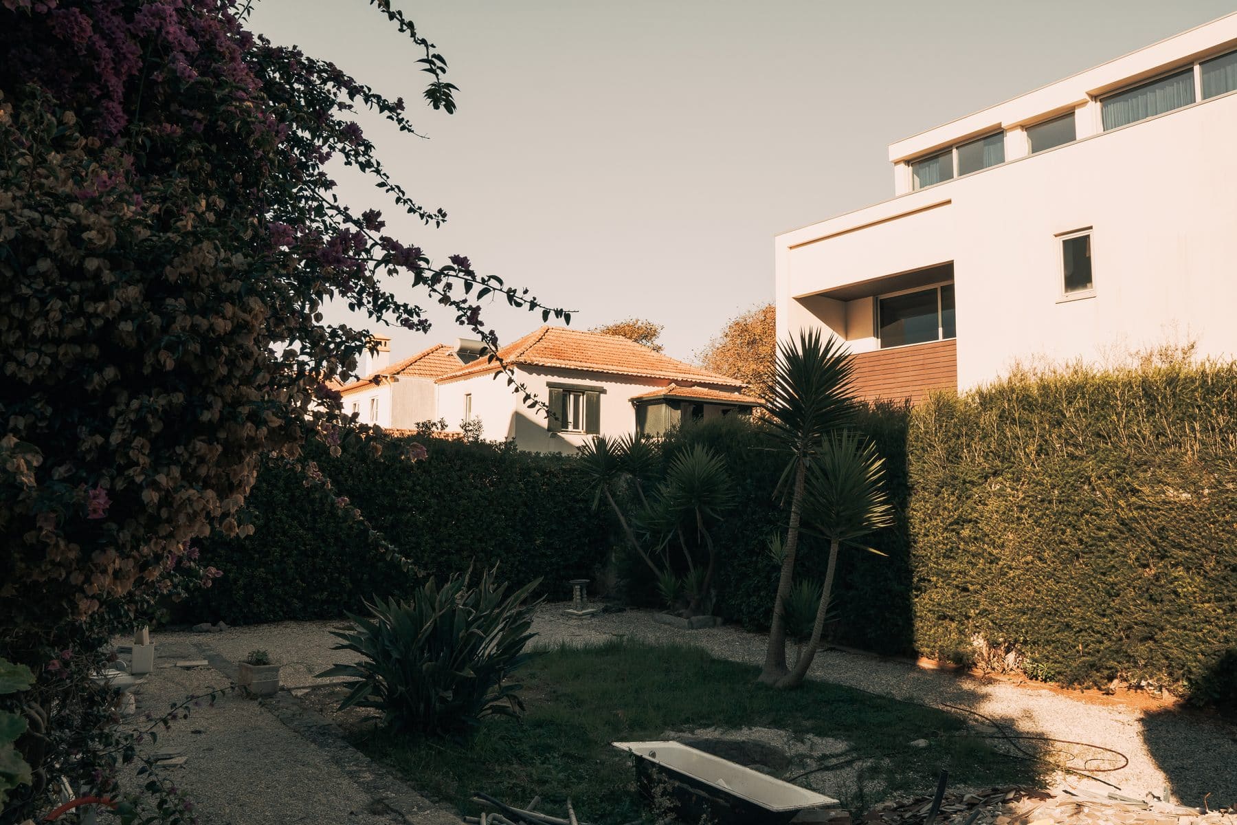 Casa Granja — jardim e envolvente