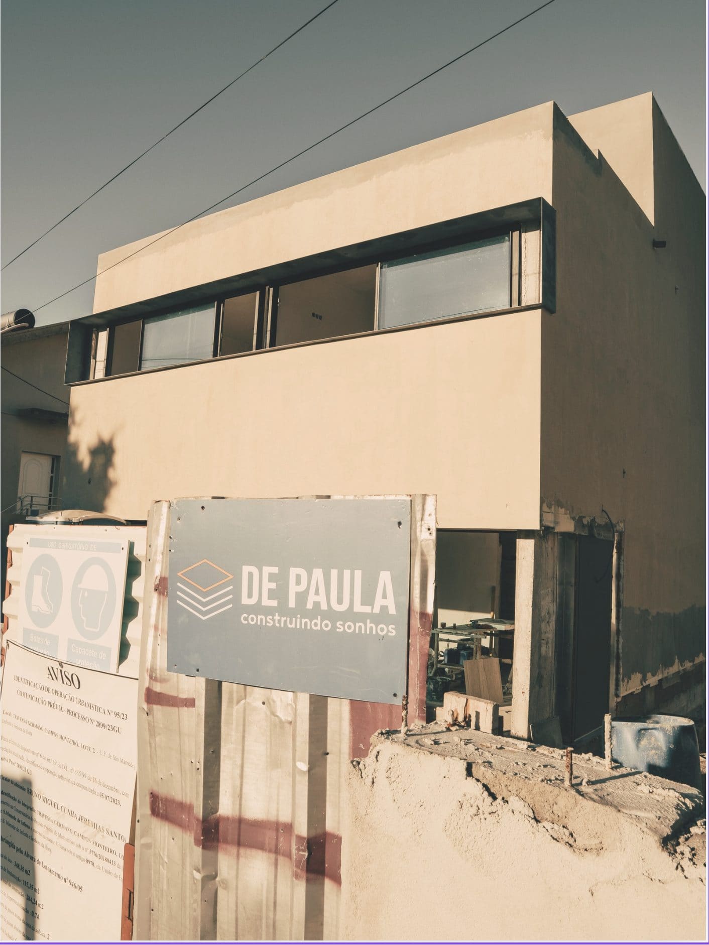 Casa S. Mamede — nova construção De Paula